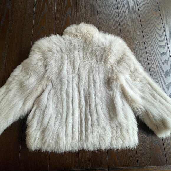 Vintage Saga Genuine Fox Fur Coat made in Finland - Picture 8 of 13